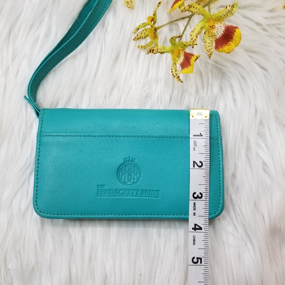 GEMLINE Turquoise Color Wallet Purse Bag . - Picture 11 of 12